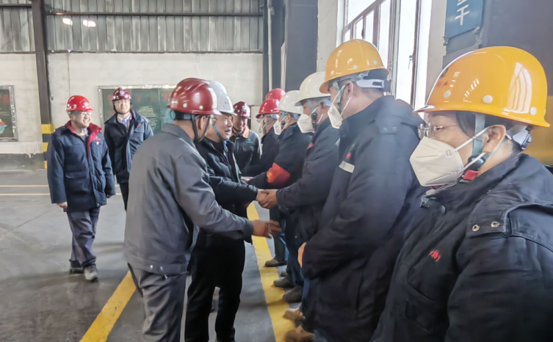 過(guò)年好！省國(guó)資委領(lǐng)導(dǎo)把新春祝福送到一線崗位