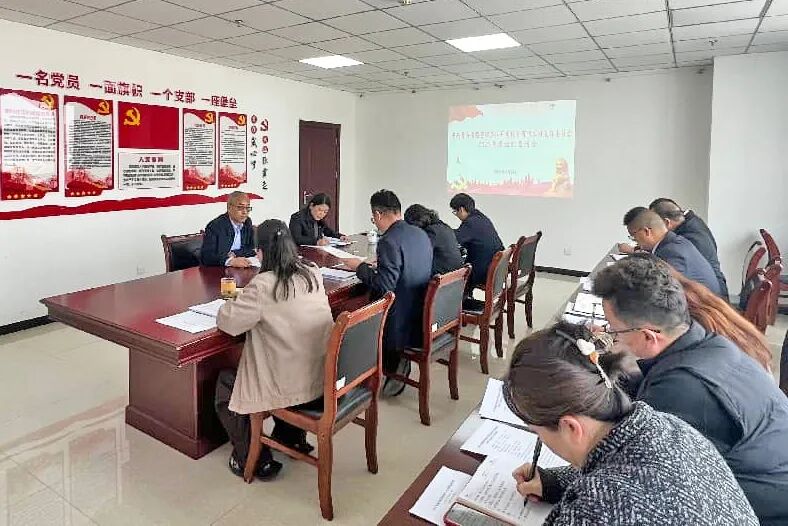 臨空公司黨支部召開2025年度組織生活會(huì)暨民主評議黨員大會(huì)